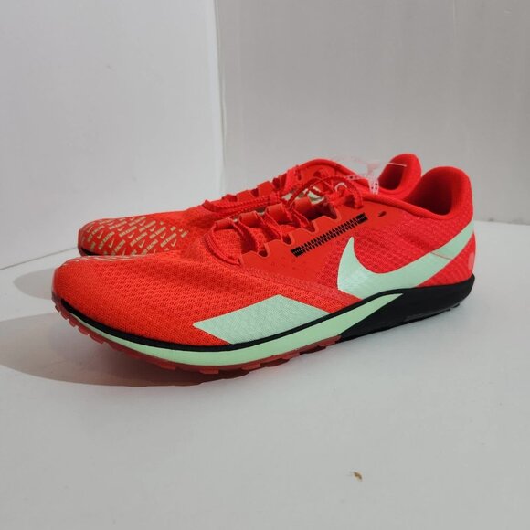 Nike Rival XC 6 Cross-Country Spikes Crimson/Neon DX7999-600 Size 9.5 US